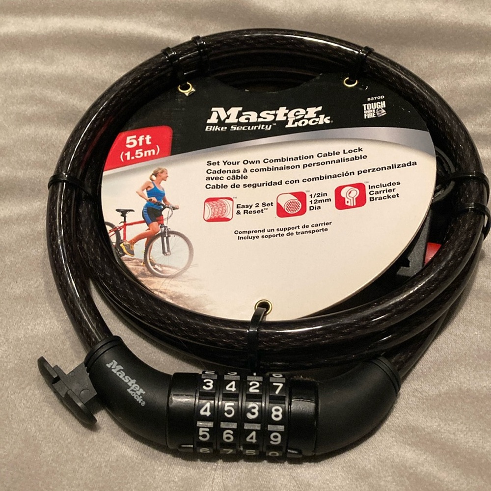 NWOT Master Lock Bike Security